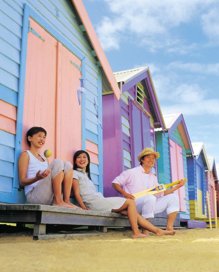 Bathing Boxes, Brighton Beach, Melbourne, VIC