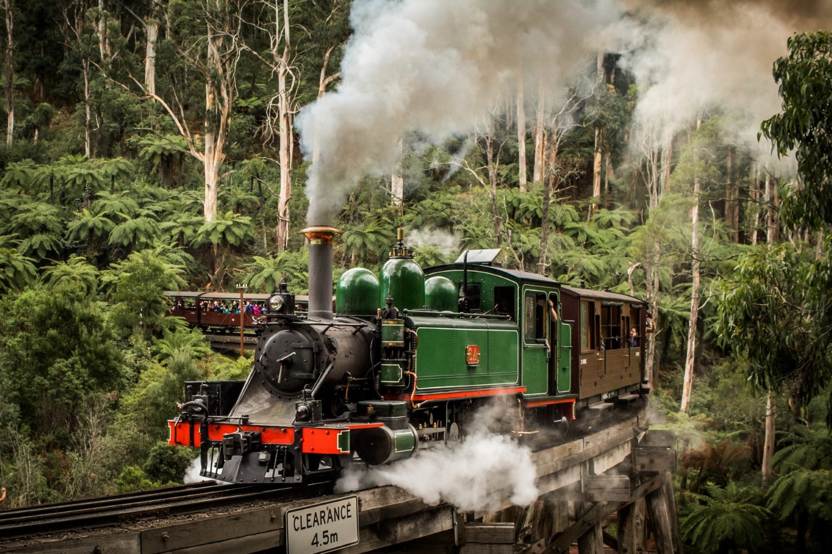 VIC – Puffing Billy Steam Train